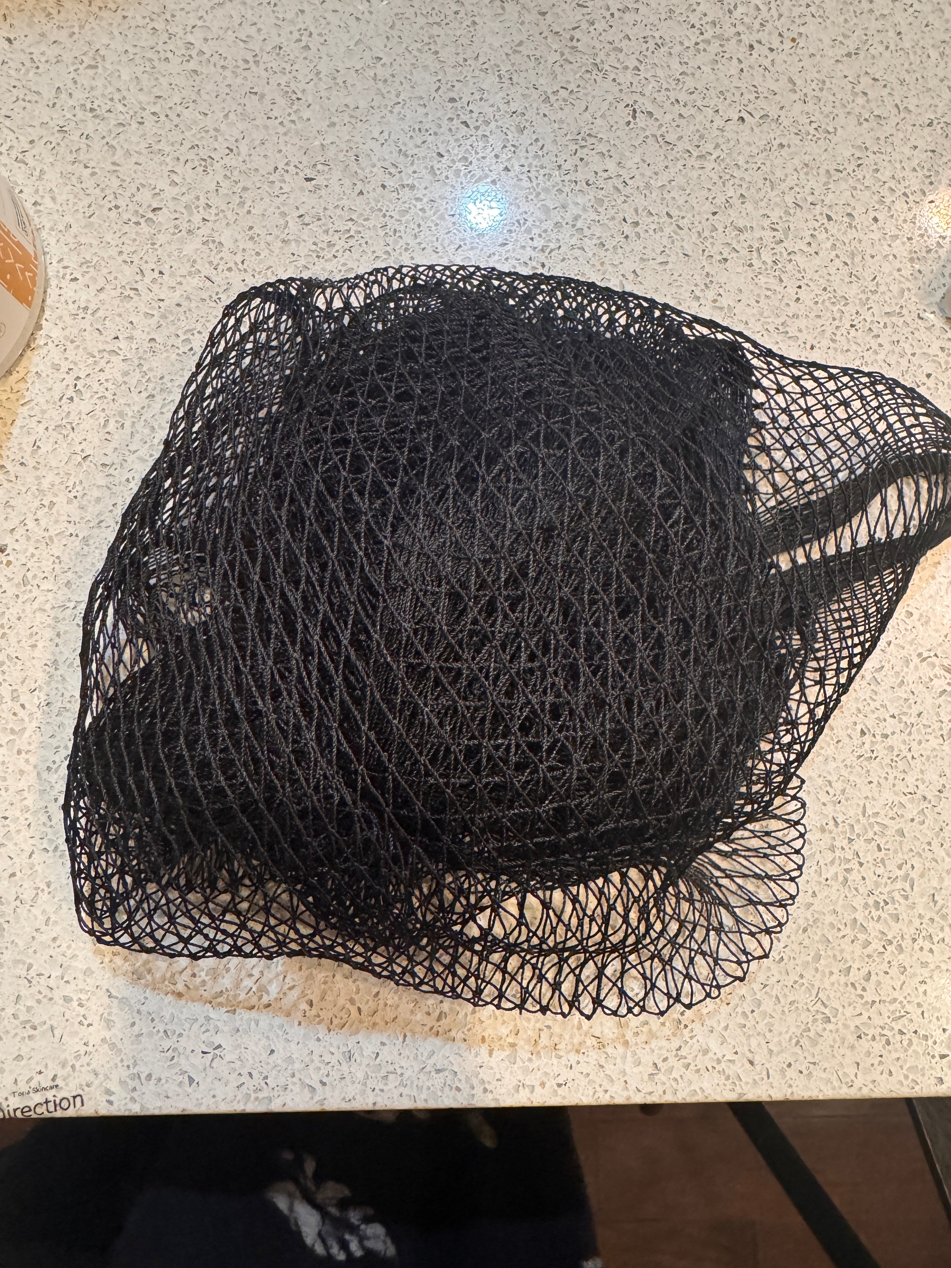 Black African Net Sponge 