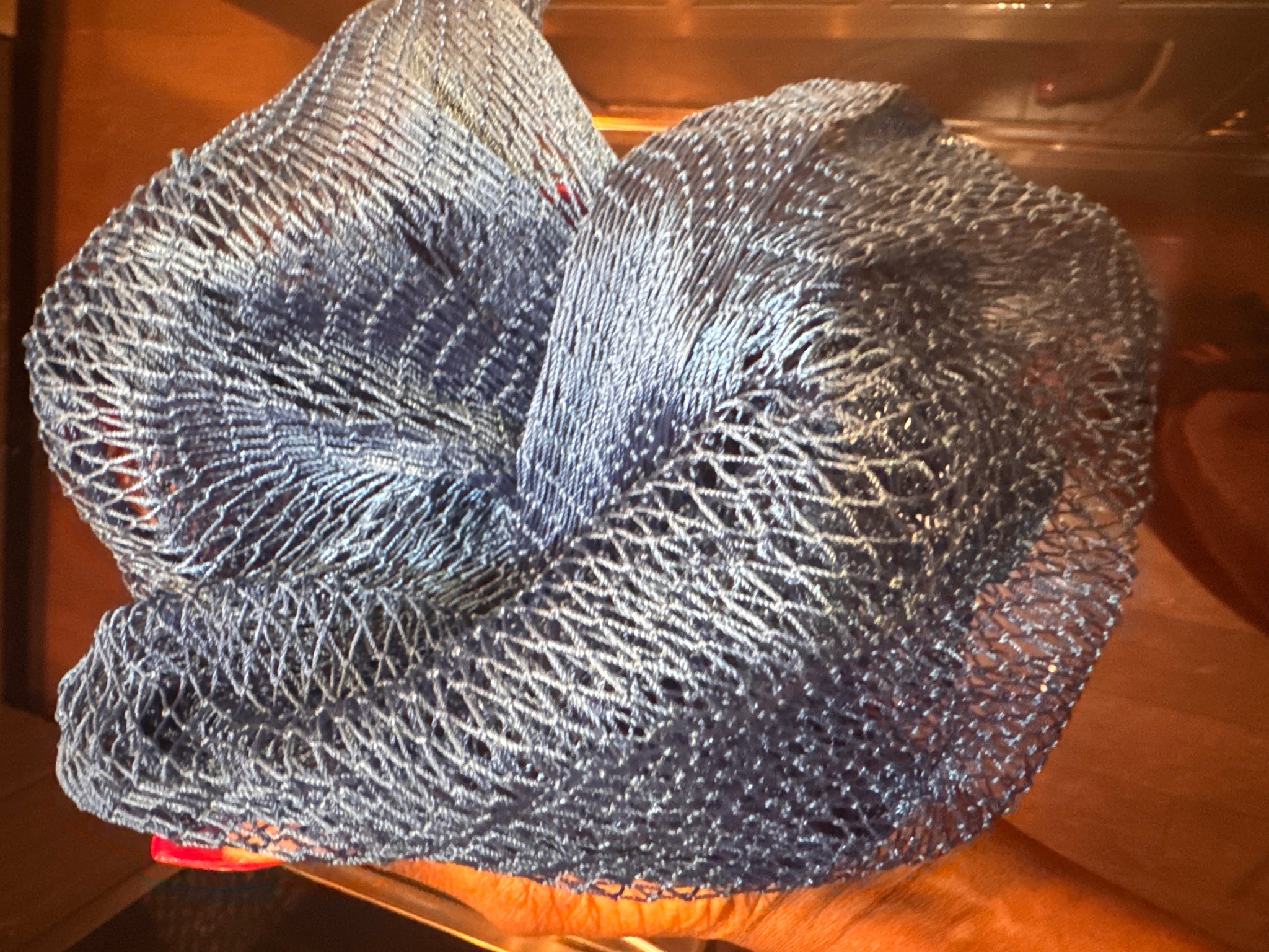 African Net Sponge - Silver colours 